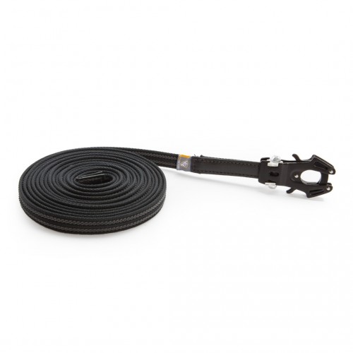 Tracking leash non-slip 20 mm x 5,00 mtr. With frog snaphook