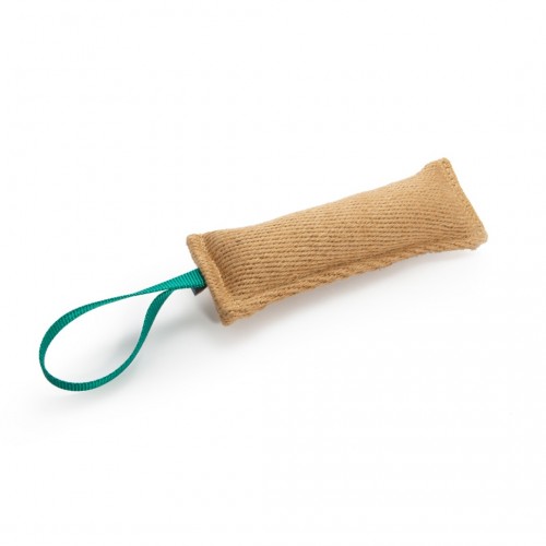 Jute bijtrol 28x8cm, naturel